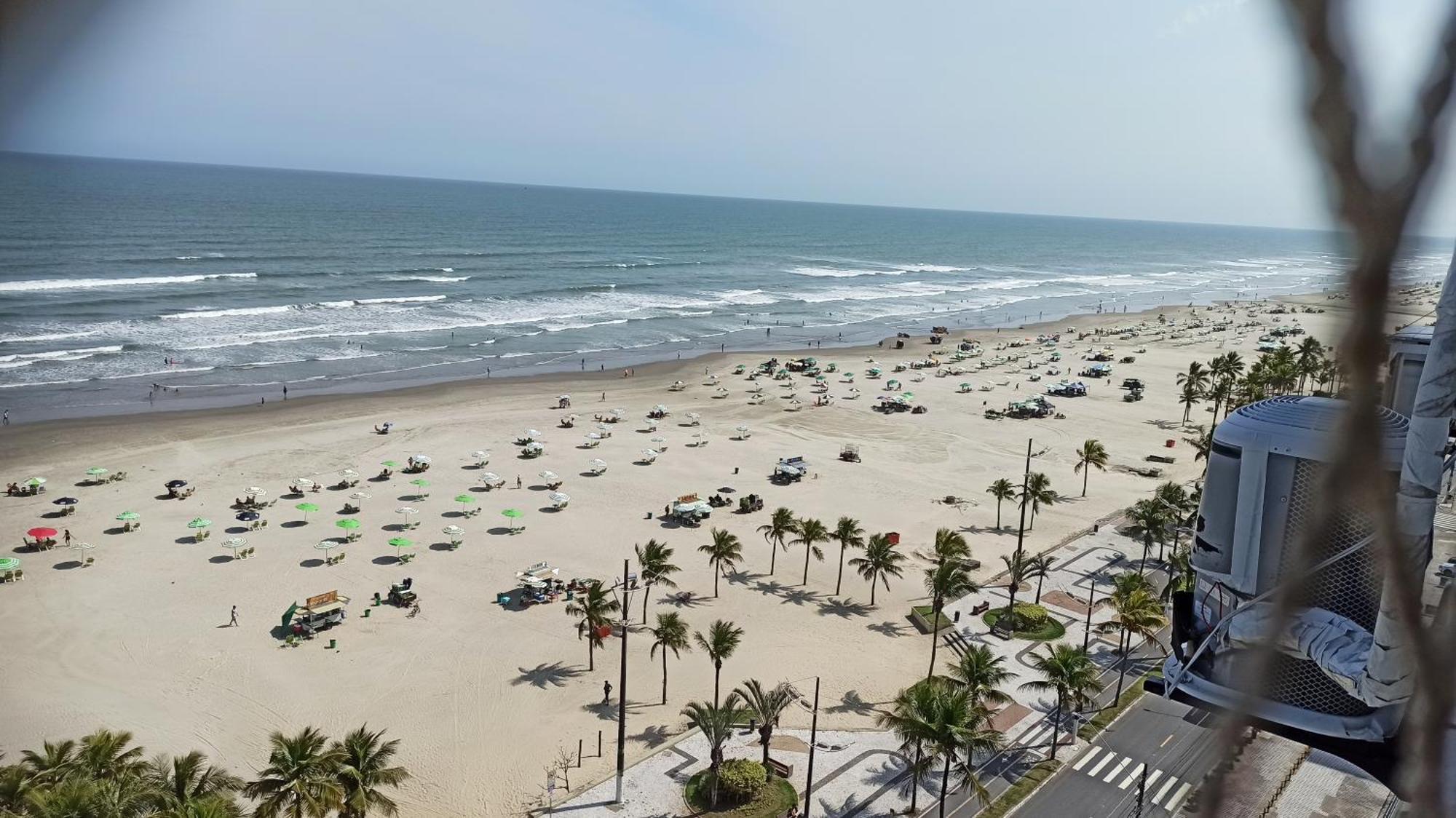Apartamento De Frente E Com Vista Para O Mar 大普拉亚 外观 照片