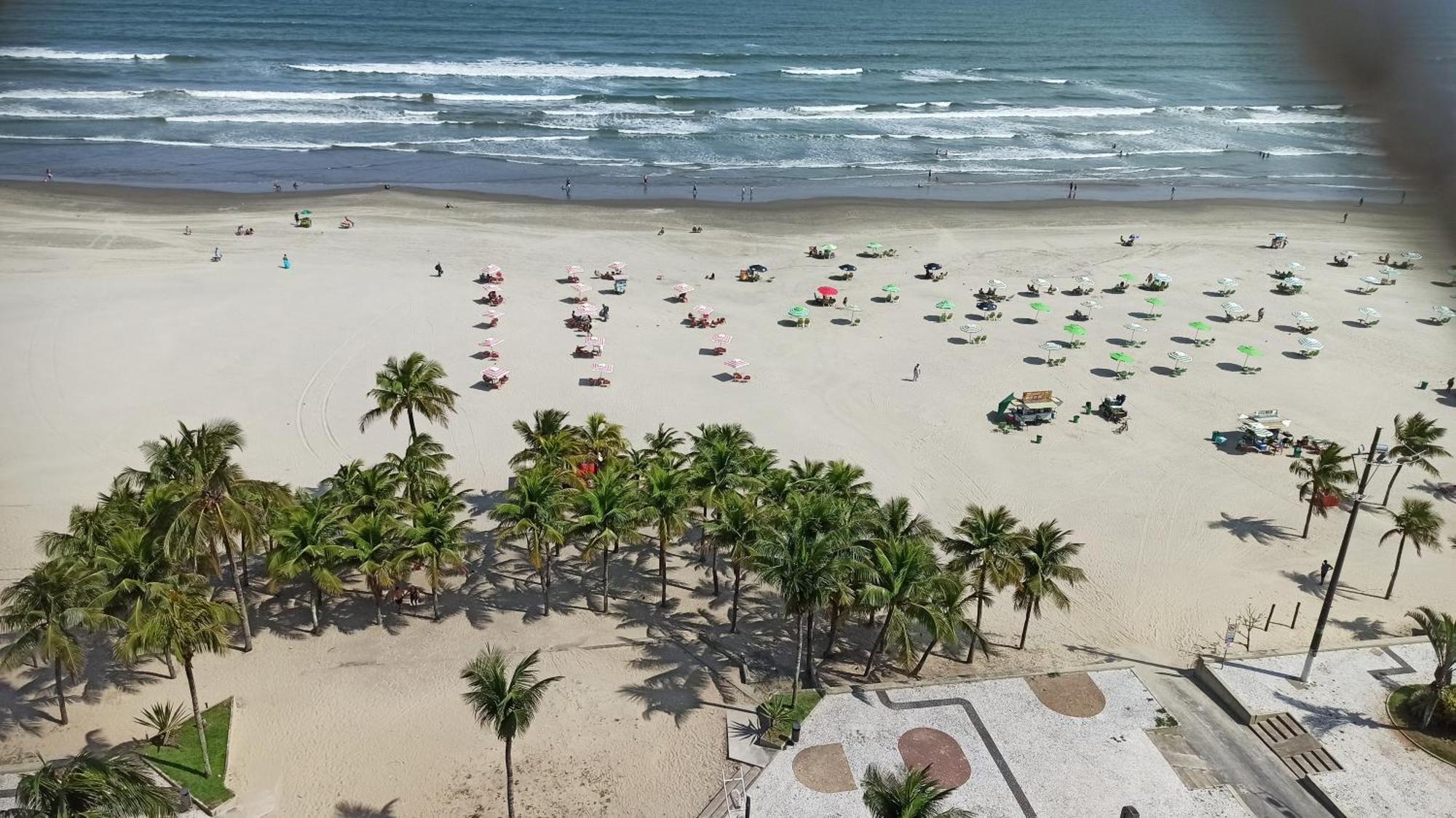 Apartamento De Frente E Com Vista Para O Mar 大普拉亚 外观 照片